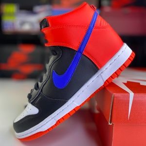 Nike Dunk High GS Knicks Black Game Royal DB2179 001 GS 6Y/Women's 7.5 NEW